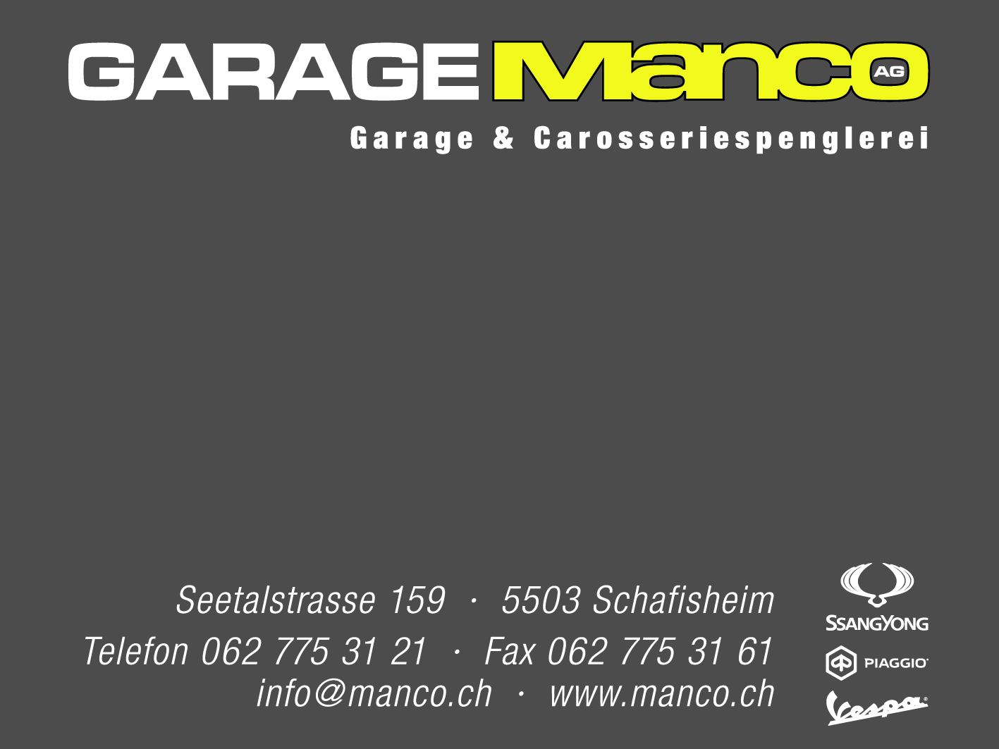 Garage Manco AG